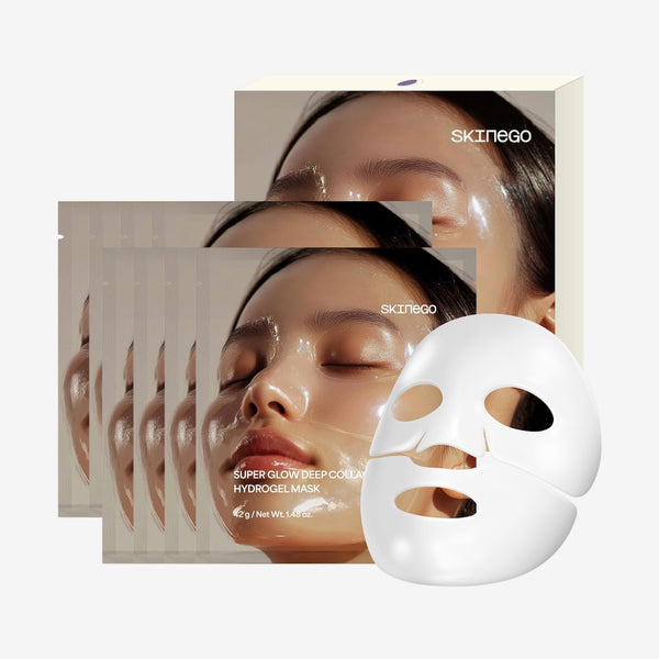 [Skinego] Super Glow Deep Collagen Hydrogel Mask - 2 Size