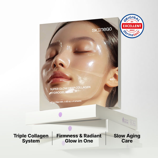 [Skinego] Super Glow Deep Collagen Hydrogel Mask - 2 Size