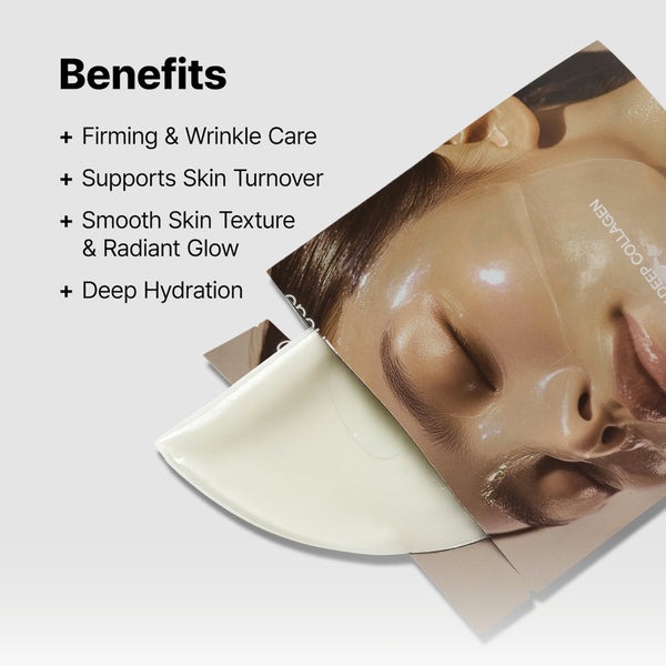 [Skinego] Super Glow Deep Collagen Hydrogel Mask - 2 Size