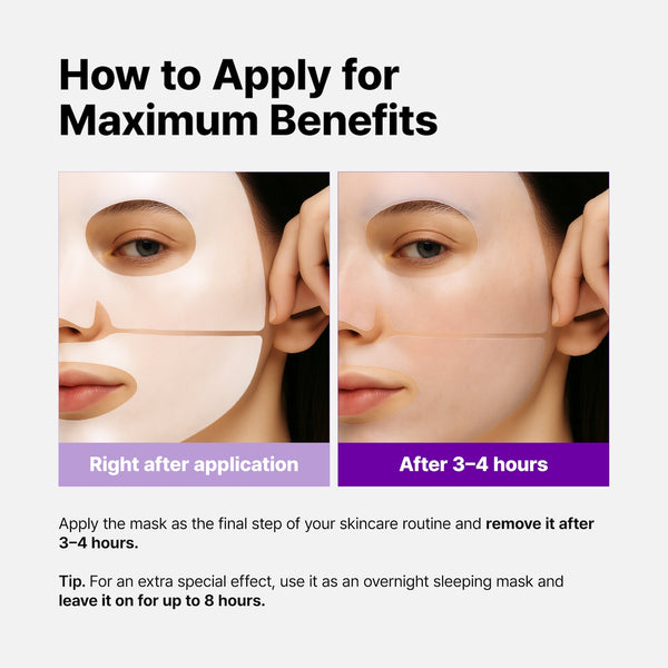 [Skinego] Super Glow Deep Collagen Hydrogel Mask - 2 Size